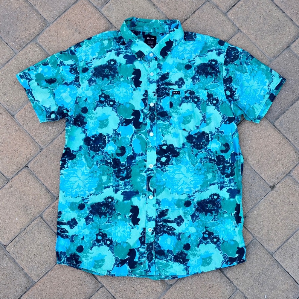 RVCA button up